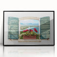 Large abstract wall art featuring geometric patterns in black and white, framed in acrylic, suitable for modern decor.
