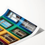 Extra large wall art featuring line art flowers in black on white, rolled print, suitable for large living room decor.