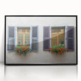 Large abstract wall art featuring geometric patterns in black and white, framed in acrylic.
