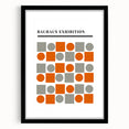 Bohemian Wall Art | Eclectic Bauhaus Geometric Boho Decor Canvas Print