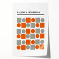 Bohemian Wall Art | Eclectic Bauhaus Geometric Boho Decor Canvas Print