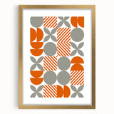 Bohemian Wall Art | Geometric Eclectic Boho Chic Canvas Print Design