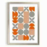 Bohemian Wall Art | Geometric Eclectic Boho Chic Canvas Print Design