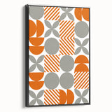 Bohemian Wall Art | Geometric Eclectic Boho Chic Canvas Print Design