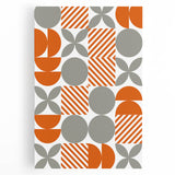 Bohemian Wall Art | Geometric Eclectic Boho Chic Canvas Print Design