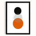 Bohemian Wall Art | Minimalist Boho Chic Geometric Abstract Canvas Print