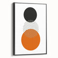 Bohemian Wall Art | Minimalist Boho Chic Geometric Abstract Canvas Print