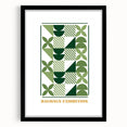 Bohemian Wall Art | Geometric Bauhaus Exhibition Print | Boho Decor Canvas