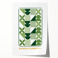 Bohemian Wall Art | Geometric Bauhaus Exhibition Print | Boho Decor Canvas