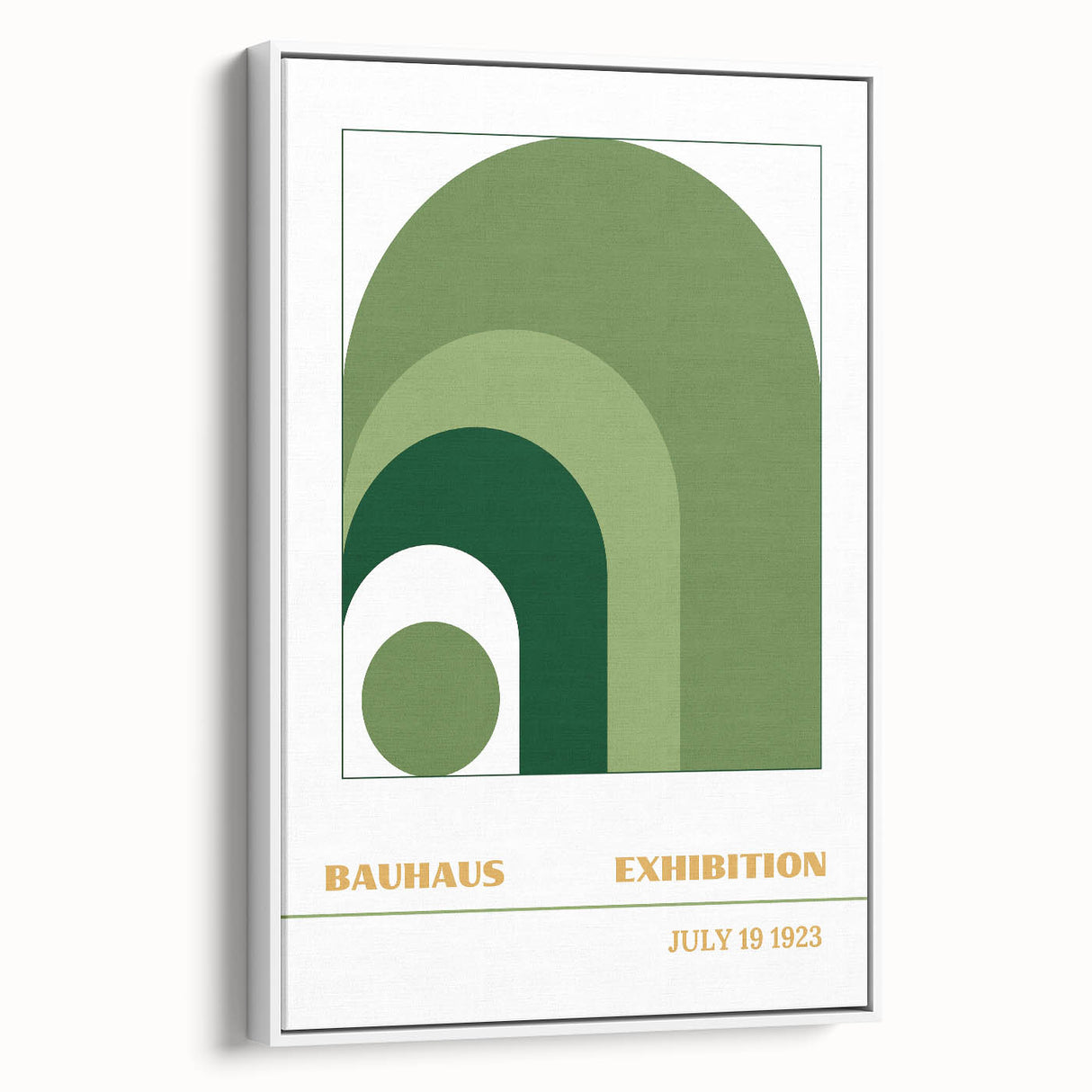 Bohemian Wall Art | Bauhaus July 1923 Exhibition Print | Boho Decor Canvas