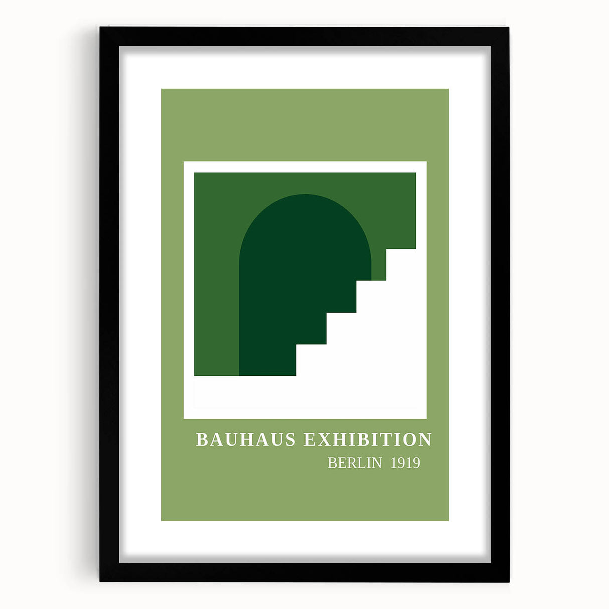 Bohemian Wall Art | Bauhaus Berlin 1919 Exhibition Print | Boho Decor Canvas