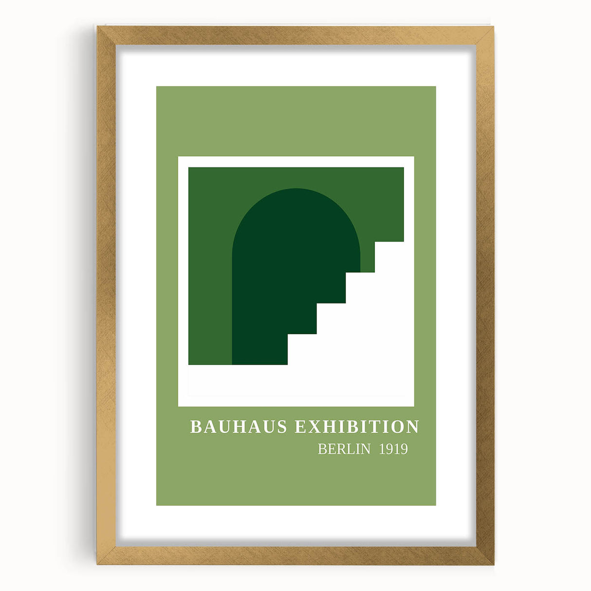 Bohemian Wall Art | Bauhaus Berlin 1919 Exhibition Print | Boho Decor Canvas