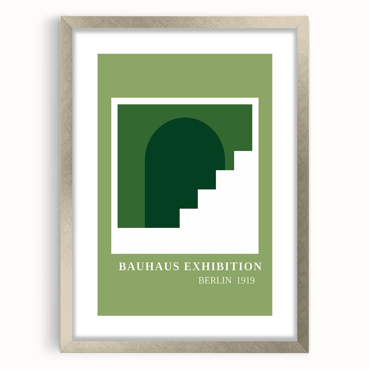 Bohemian Wall Art | Bauhaus Berlin 1919 Exhibition Print | Boho Decor Canvas