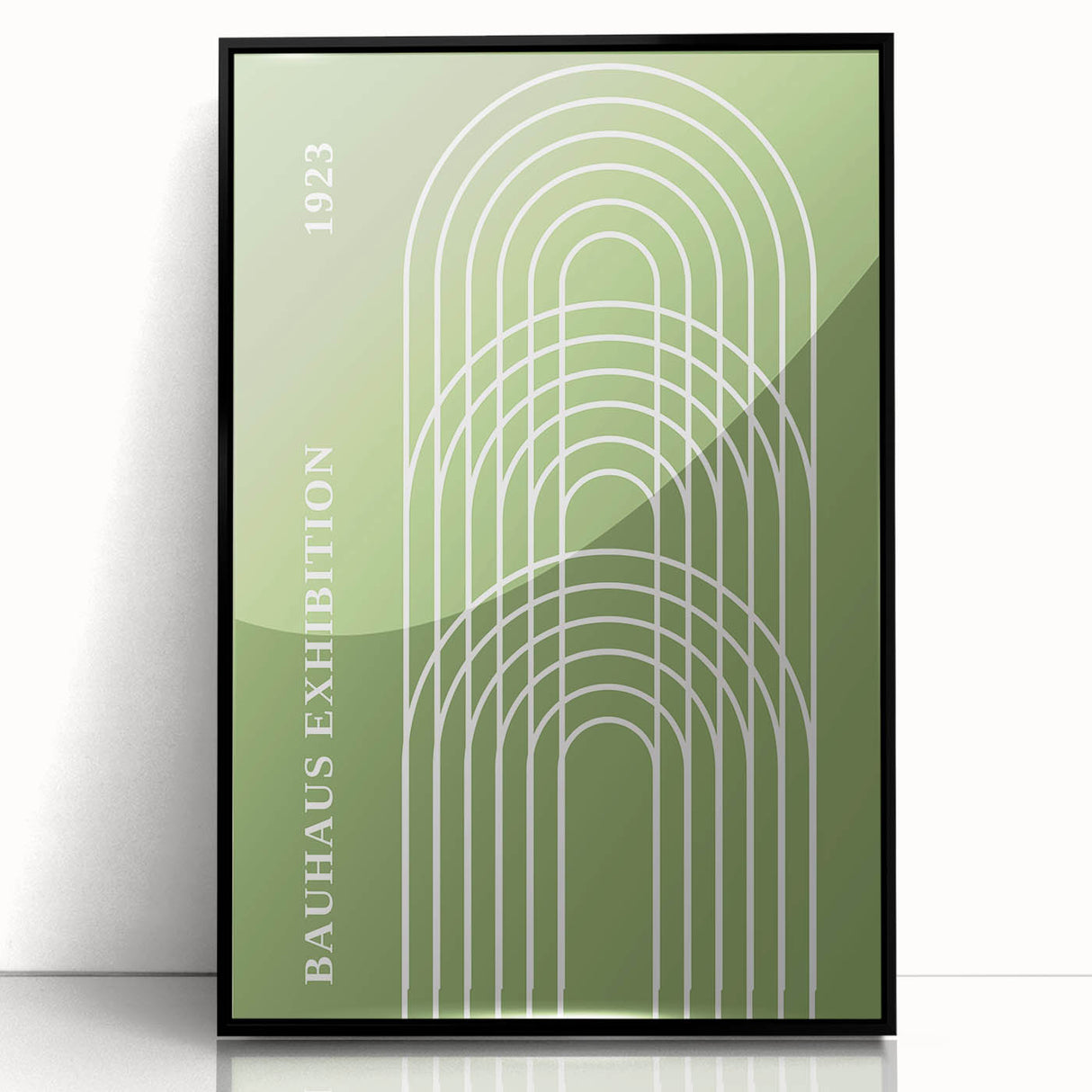 Bohemian Wall Art | Bauhaus Exhibition 1923 Arches Print | Boho Decor Canvas