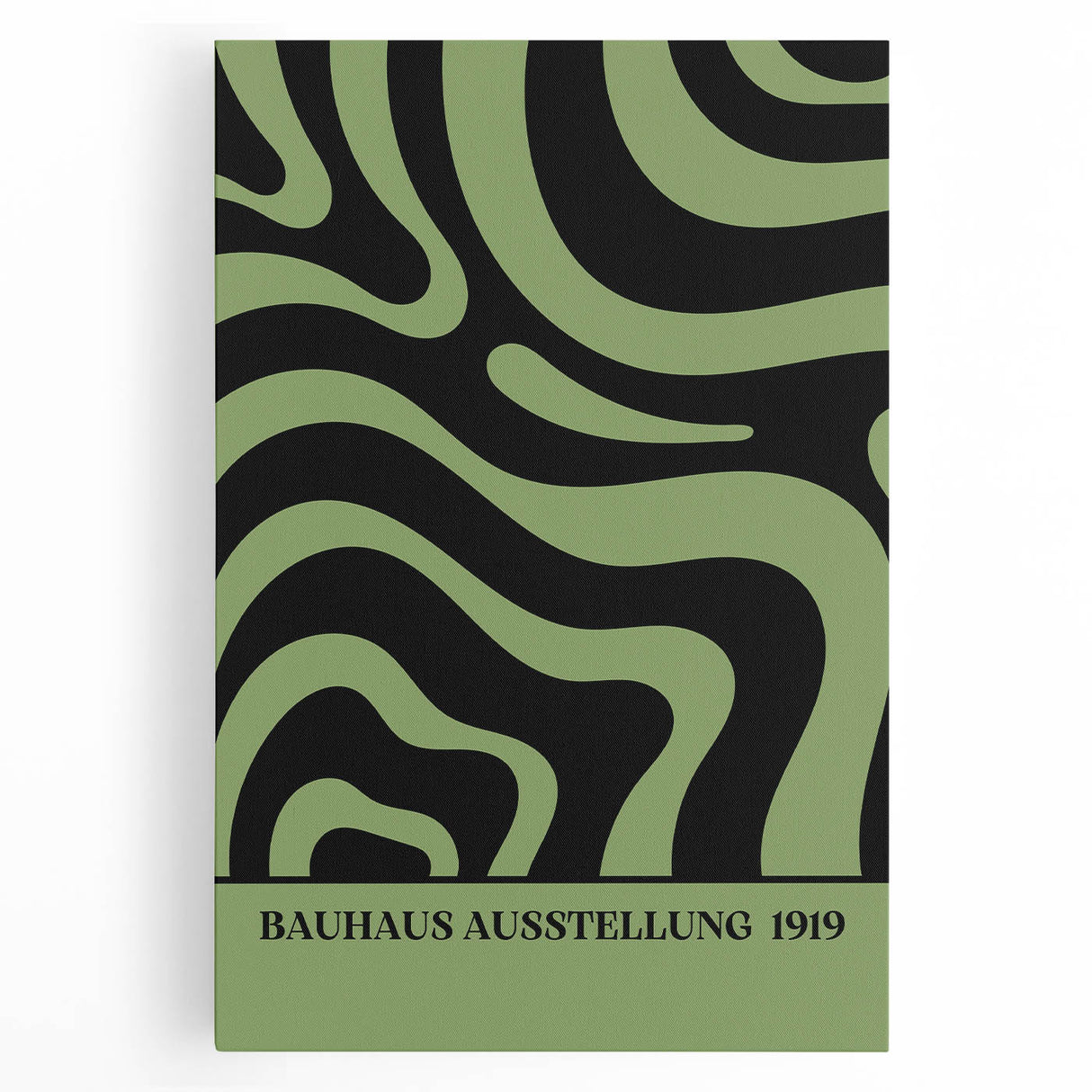 Bohemian Wall Art | Bauhaus 1919 Abstract Print | Boho Decor Canvas