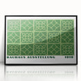 Bohemian Wall Art | Bauhaus Geometric Boho Decor Canvas | Eclectic Art Print