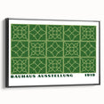Bohemian Wall Art | Bauhaus Geometric Boho Decor Canvas | Eclectic Art Print