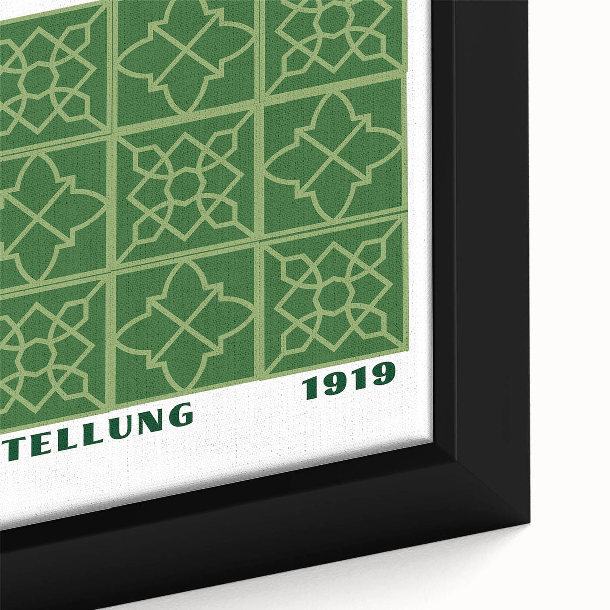 Bohemian Wall Art | Bauhaus Geometric Boho Decor Canvas | Eclectic Art Print