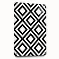 Bohemian Wall Art | Bold Bauhaus Diamond Geometric Canvas | Eclectic Print
