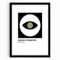 Bohemian Wall Art | Bauhaus June 1923 Eye Print | Boho Decor Canvas