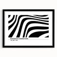 Bohemian Wall Art | Black & White Eclectic Boho Decor Canvas Print