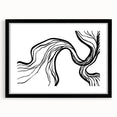 Bohemian Wall Art - Eclectic Boho Decor Canvas in Artistic Flowing Style