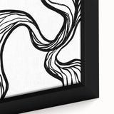 Bohemian Wall Art - Eclectic Boho Decor Canvas in Artistic Flowing Style