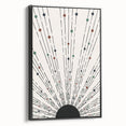Bohemian Wall Art | Minimalist Abstract Sunburst Design | Boho Decor