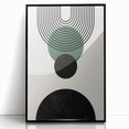 Bohemian Wall Art | Minimalist Geometric Circles Design | Boho Decor