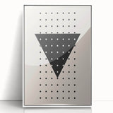Bohemian Wall Art | Minimalist Geometric Triangle Design | Boho Decor