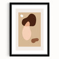 Bohemian Wall Art | Abstract Organic Shapes in Warm Earth Tones | Boho Decor
