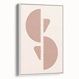Geometric Boho Wall Art | Minimalist Circles & Triangles | Earthy Decor