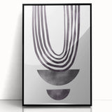 Bohemian Wall Art | Abstract Minimalist Boho Decor | Geometric Print