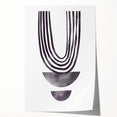 Bohemian Wall Art | Abstract Minimalist Boho Decor | Geometric Print