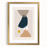 Modern Boho Abstract Wall Art | Geometric Bohemian Decor | Eclectic Print