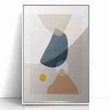 Modern Boho Abstract Wall Art | Geometric Bohemian Decor | Eclectic Print