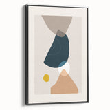 Modern Boho Abstract Wall Art | Geometric Bohemian Decor | Eclectic Print
