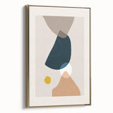 Modern Boho Abstract Wall Art | Geometric Bohemian Decor | Eclectic Print