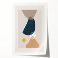 Modern Boho Abstract Wall Art | Geometric Bohemian Decor | Eclectic Print