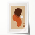 Bohemian Abstract Wall Art | Modern Geometric Boho Decor | Earthy Tones Print