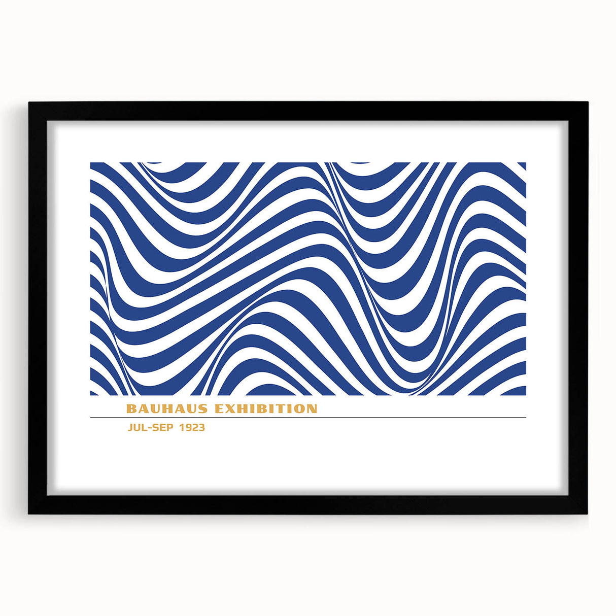 Bohemian Wall Art | Blue & White Eclectic Boho Decor Canvas Print