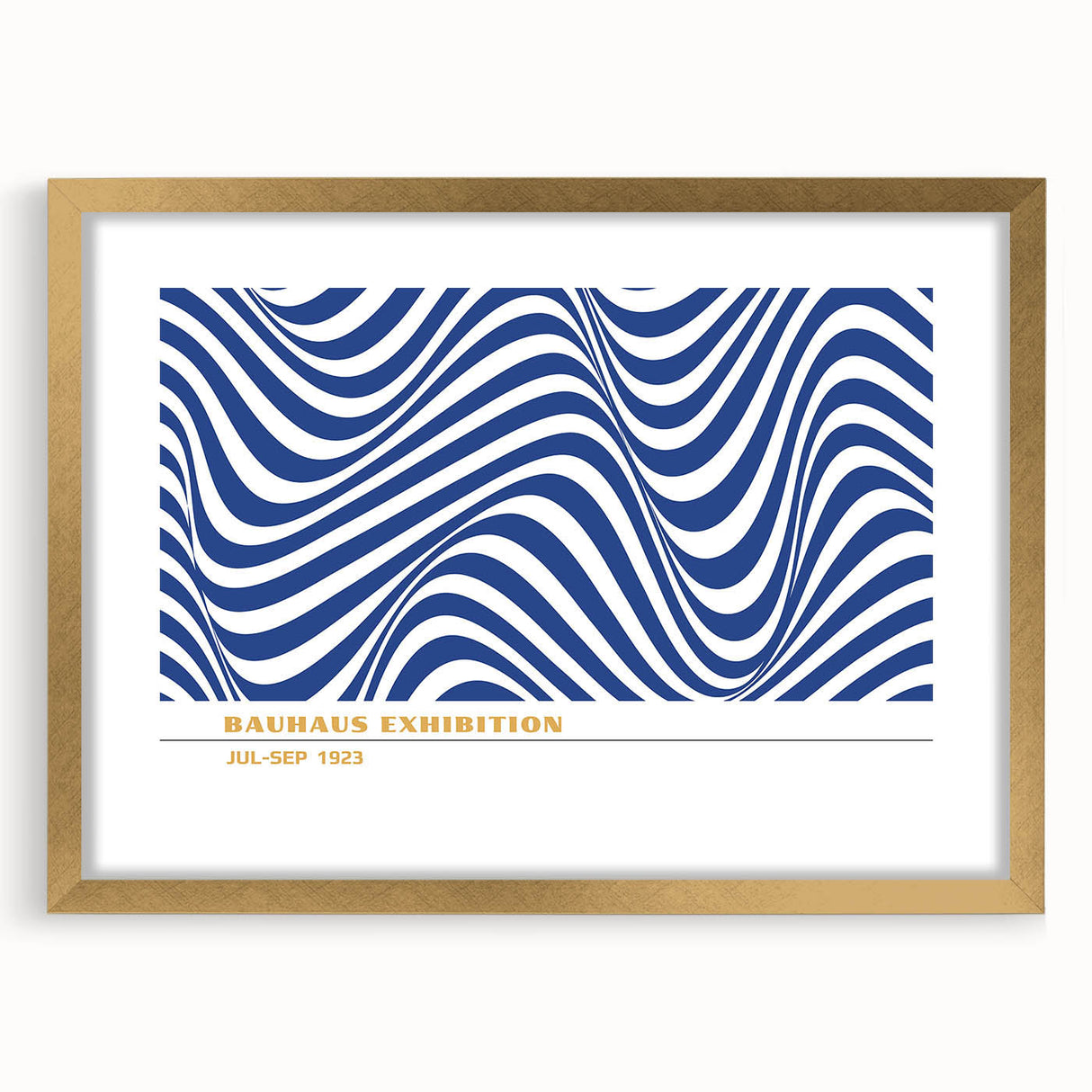 Bohemian Wall Art | Blue & White Eclectic Boho Decor Canvas Print