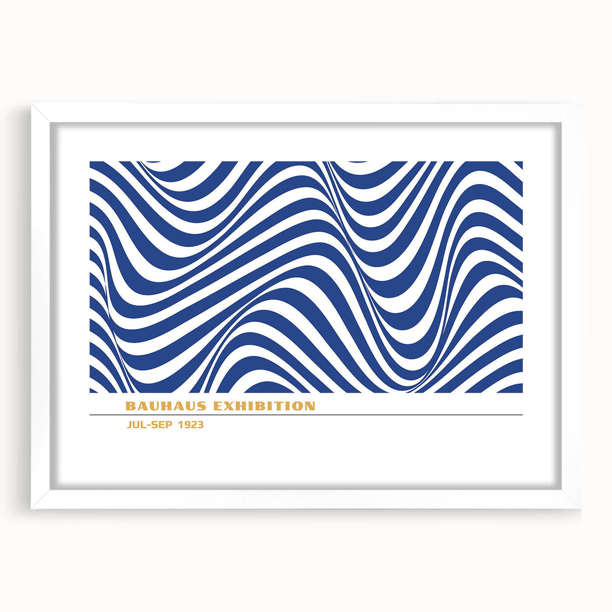 Bohemian Wall Art | Blue & White Eclectic Boho Decor Canvas Print