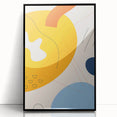 Boho Chic Abstract Art Print | Eclectic Bohemian Wall Art | Vibrant Design