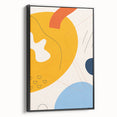 Boho Chic Abstract Art Print | Eclectic Bohemian Wall Art | Vibrant Design