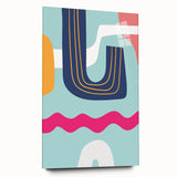 Boho Chic Abstract Art | Eclectic Bohemian Wall Art | Bold Design