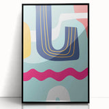 Boho Chic Abstract Art | Eclectic Bohemian Wall Art | Bold Design