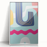 Boho Chic Abstract Art | Eclectic Bohemian Wall Art | Bold Design
