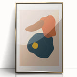 Boho Abstract Wall Art | Eclectic Bohemian Canvas | Earthy Tones