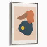 Boho Abstract Wall Art | Eclectic Bohemian Canvas | Earthy Tones